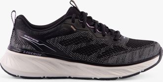 Skechers 150471/BKLV EDGERIDE-POWER FLOW Womens Trainers Black/Lavender - Size UK 4.5