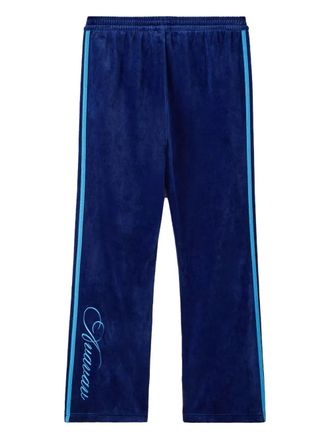 adidas velvet track pants - Blue