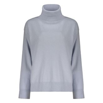 Moorer Dames, Truien, Blauw, Maat: XS Kasjmier