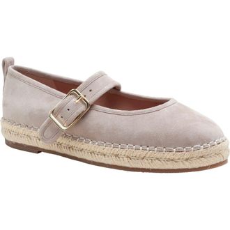 Linea Paolo Marjorie Mary Jane Flat in Stone at Nordstrom Rack, Size 10.5