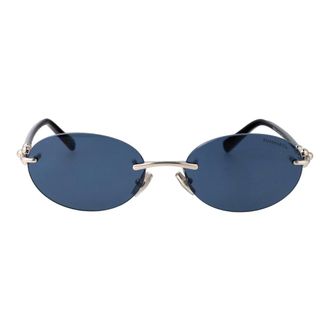 Tiffany & Co. Tf3104D Zonnebril - unisex - Accessoires - Grijs - Maat: 56 MM