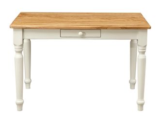 Biscottini International Biscottini - Escritorio De Madera Escritorio De Dormitorio Y De Oficina 121x81 Cm Mesa Con Caj&oacute;n Mesa De Madera Para Comedor Made In Italy