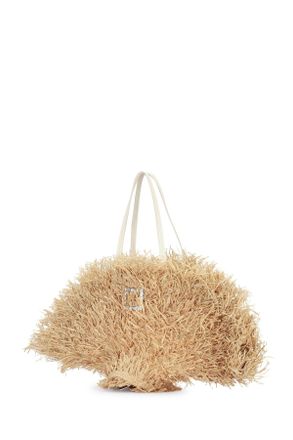 Roger Vivier Womens Tres Vivier Panier Large C600naturalec019cire Borse A Mano C600naturalec019cire Bag