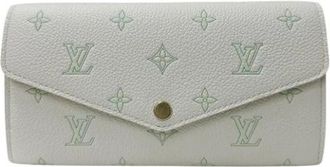 Louis Vuitton Pre-owned Wallets, female, White, Size: ONE SIZE Pre-owned Canvas Wallet