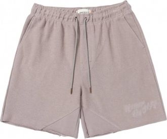 Honor The Gift Mens Block Party Reverse Terry Short In Stone