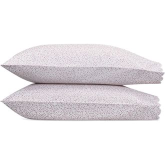 Matouk Celine Set of 2 Pillowcases in Pink at Nordstrom, Size Standard