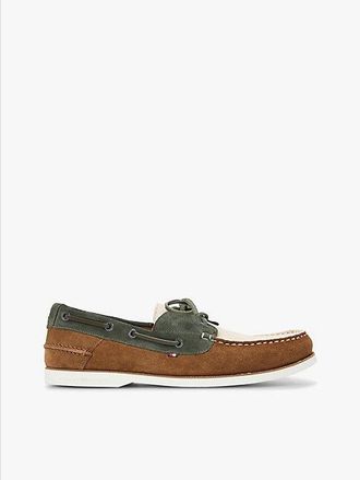 Tommy Hilfiger Suede Boat Shoes