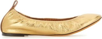 Lanvin Elegante ballerinas - Dames - Ballerinas - Geel - 36 EU - Leer - Schoenen
