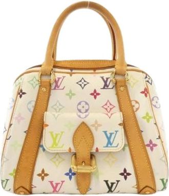 Louis Vuitton Pre-owned Multicolore Prisca Gecoat Canvas Tas - Dames - Vintage Handtas - Veelkleurig - ONE Size - Vintage