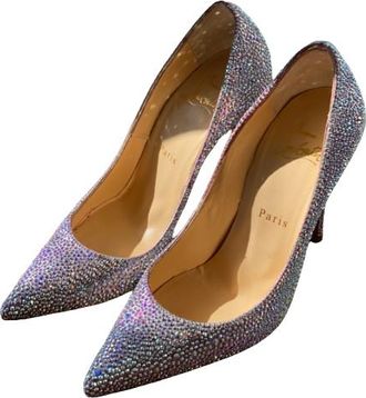 Christian Louboutin Crystal Embellished Kate Heels Size 36