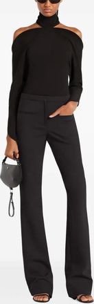 Courrèges Top a collo alto - Nero