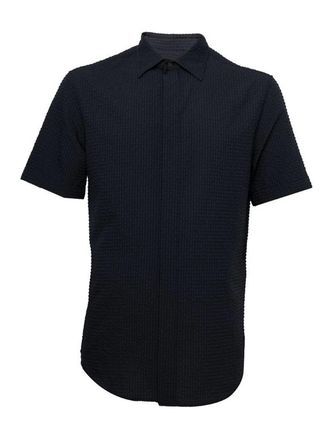 Emporio Armani Technical Seersucker Icon Shirt