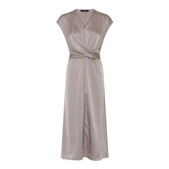 Bruuns Bazaar Kleedjes, Dames, Beige, XL, Polyester, Acacia BBJana dress