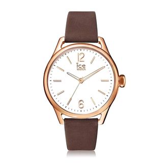 Ice Watch Ice Time - Dames - Horloges - Bruin - ONE Size - Leer - Accessoires