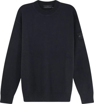 Stone Island Maglione Girocollo - - Knitwear - Uomo - Nero - M