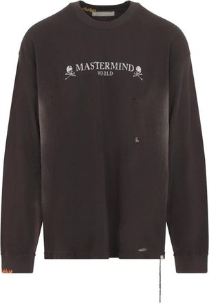 MASTERMIND WORLD T-shirt Girocollo Vintage OG - - Tops - Uomo - Marrone - L
