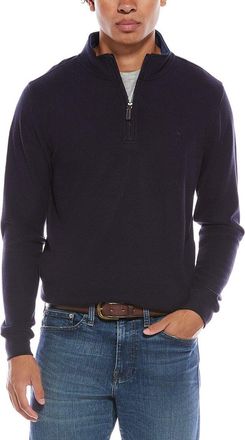 Tailorbyrd Tailorbyrd Cozy Knit 1/4-Zip Mock Sweater