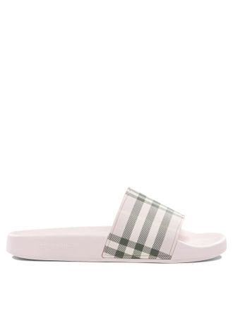 Burberry Check Slide