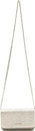 Marc Ellis Everly Rf Textured Clutch Bag - Dames - Schoudertassen - Beige - ONE Size - Tassen