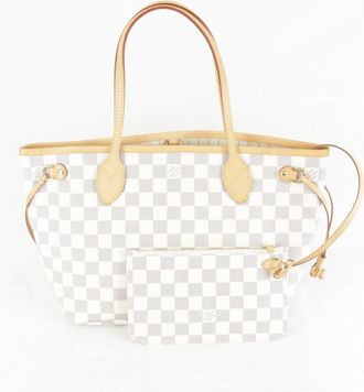 Louis Vuitton Damier Azur White Damier Azur Tote Bag (Pre-Owned)