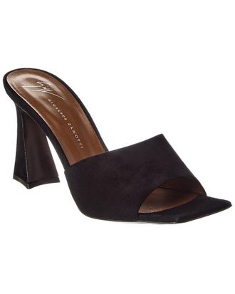 Giuseppe Zanotti Vanilla 85 Suede Sandal