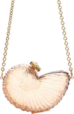 Chlo&eacute; Sea Treasures Clutch in Woodrose at Nordstrom