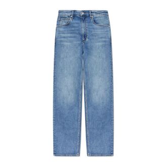 Rag & Bone Straight Jeans, male, Blue, Size: W36 L32 Fit 4 Straight Jeans