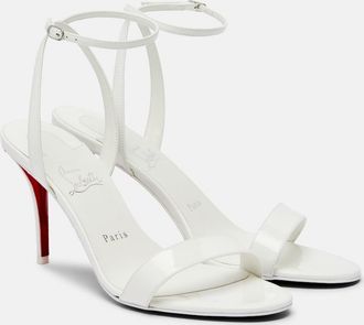 Christian Louboutin Miss Z leather slingback sandals
