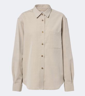R&oacute;he R&oacute;he Camisa en mezcla de lana y seda