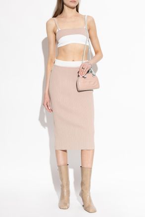Diesel Top M-ZELDA, Womens, Beige