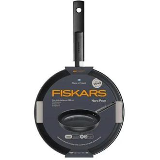 Fiskars Hard Face Padella 28 cm in Alluminio Riciclato