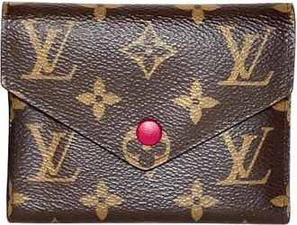 Louis Vuitton Pre-owned Wallets, female, Brown, Size: ONE SIZE Pre-owned Canvas Wallet