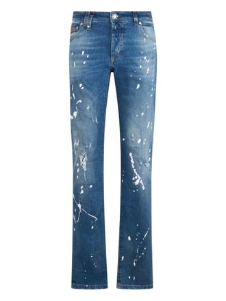 Philipp Plein five-pocket jeans - Blue