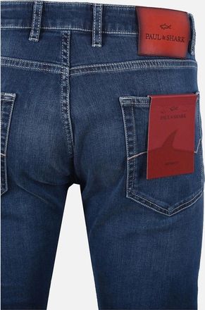 Paul & Shark Mens Paul And Shark Red Rivet Jeans Light Denim - Blue - Size: 36/32