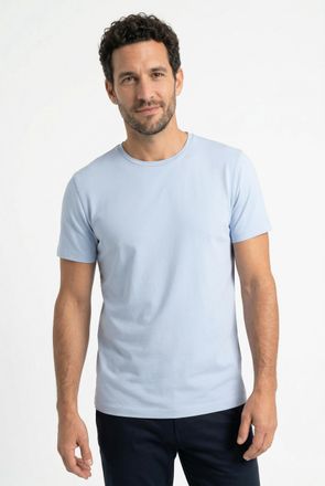 Icepeak T-Shirt ICEPEAK ISLESBORO, Herren, Gr. XXL, light blau, Obermaterial: 100% Baumwolle, Shirts T-Shirt, sportlicher Stil, f&uuml;r sportliche Aktivit&auml;ten und