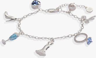 Alex and Ani Future Mrs. Mother of Pearl Charm Bangle in Silver at Nordstrom