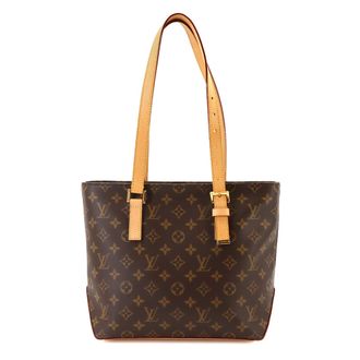 Louis Vuitton Brown Monogram Monogram Canvas Handbag Tote Bag (Pre-Owned)
