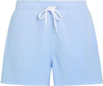 Polo Ralph Lauren Logo-embroidered Cotton-blend Shorts - Light Blue - XL (UK16 / XL)