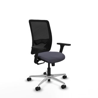 Piqueras y Crespo Silla De Oficina Piqueras Y Crespo Zulema Negro Brazos 3d