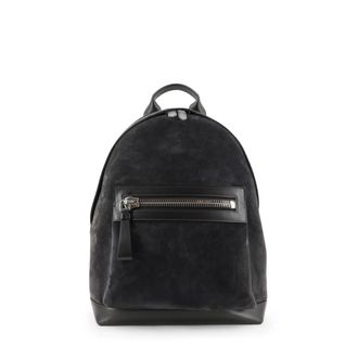 Tom Ford Tassen, Heren, Grijs, ONE Size, Leer, Suede Buckley Rugzak