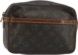 Louis Vuitton Pre-owned Vintage Monogram Clutch Bag - - Pre-owned - Donna - Marrone - ONE SIZE