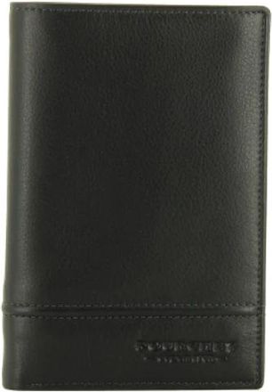 Pourchet M&eacute;tropol Cardholder - Heren - Portefeuilles - Zwart - ONE Size - Leer - Accessoires