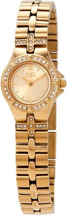 Invicta Wildflower Gold Dial Ladies Watch 0134