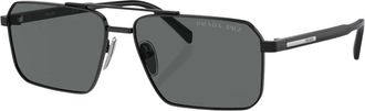 Prada Sunglasses, unisex, Black, Size: 61 MM Pra57S Sunglasses