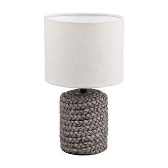 Trio Leuchten Sobremesa Econ&oacute;mica Moderna Cer&aacute;mica Y Tela Mala Trio Lighting