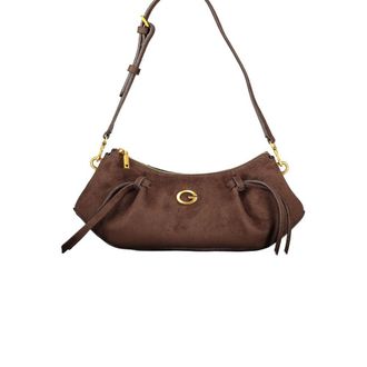 Guess Marrone Polyester Womens Bag With Adjustable Shoulder Womens Handle