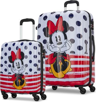 Samsonite American Tourister Disney Legends Dots Hardside Spinner 2 Piece Set (CO/L) - Luggage