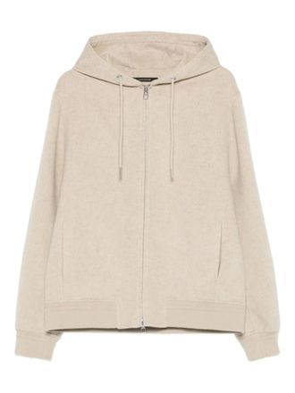 Montecore zip-up hoodie - Neutrals