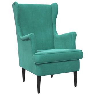 vidaXL Sill&oacute;n Tuquesa Terciopelo Vidaxl
