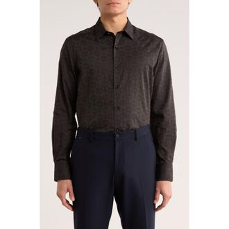 Robert Graham Cotton Button-Up Shirt in Black at Nordstrom Rack, Size Xxx-Large